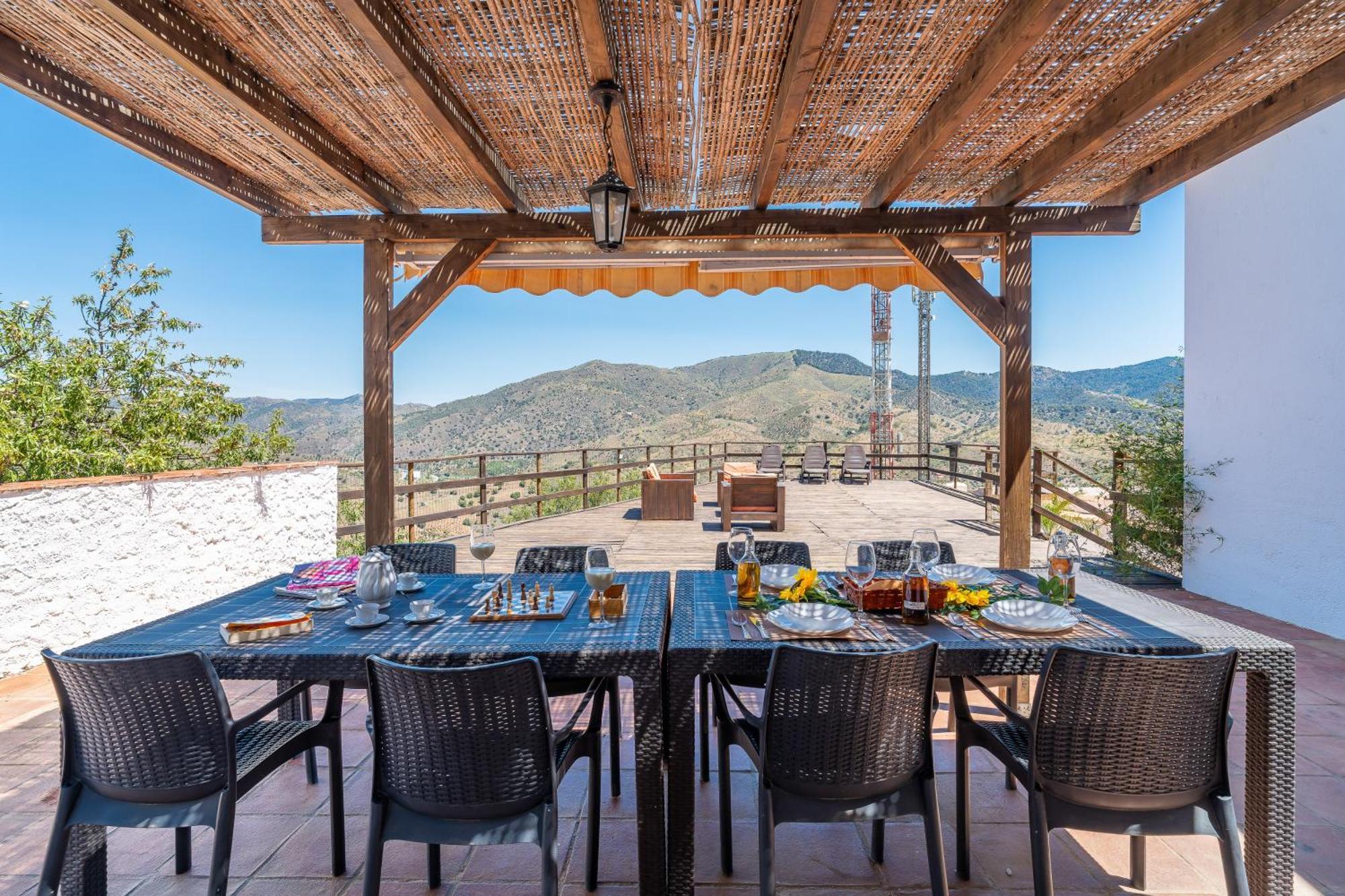 Complejo Rural El Mirador Guest House Malaga Bagian luar foto