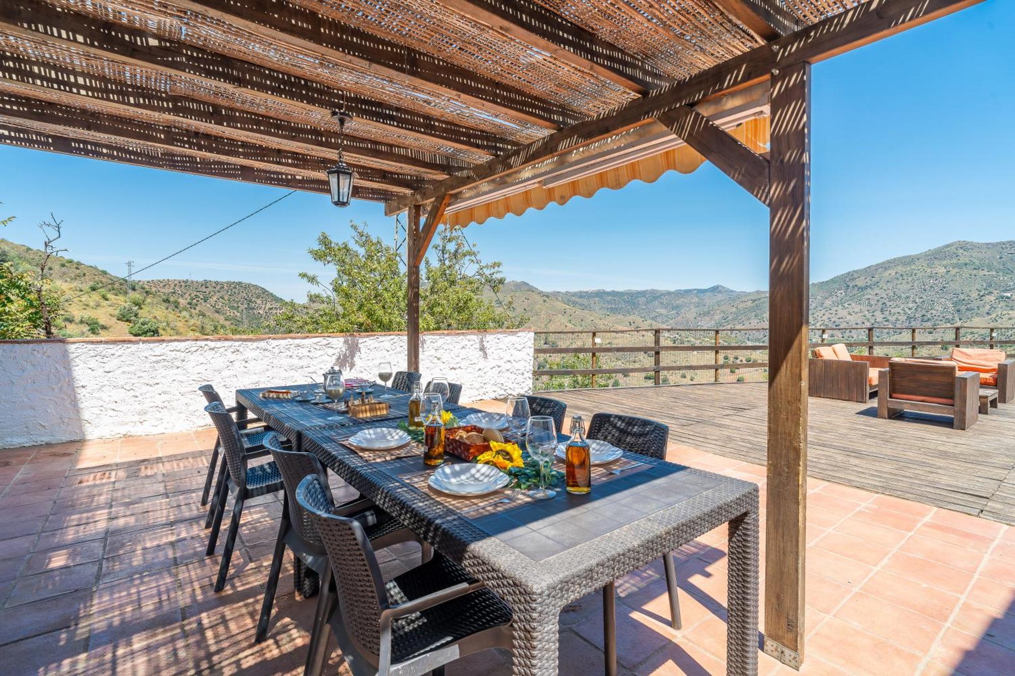Complejo Rural El Mirador Guest House Malaga Bagian luar foto